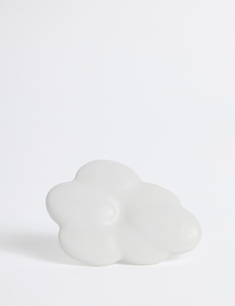 Aberto Design Ručka Cloud, 5x2x7.5 cm, Bela