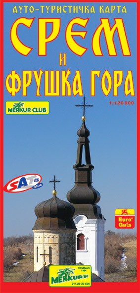 Merkur-SV Srem i Fruška Gora, Auto-turistička karta
