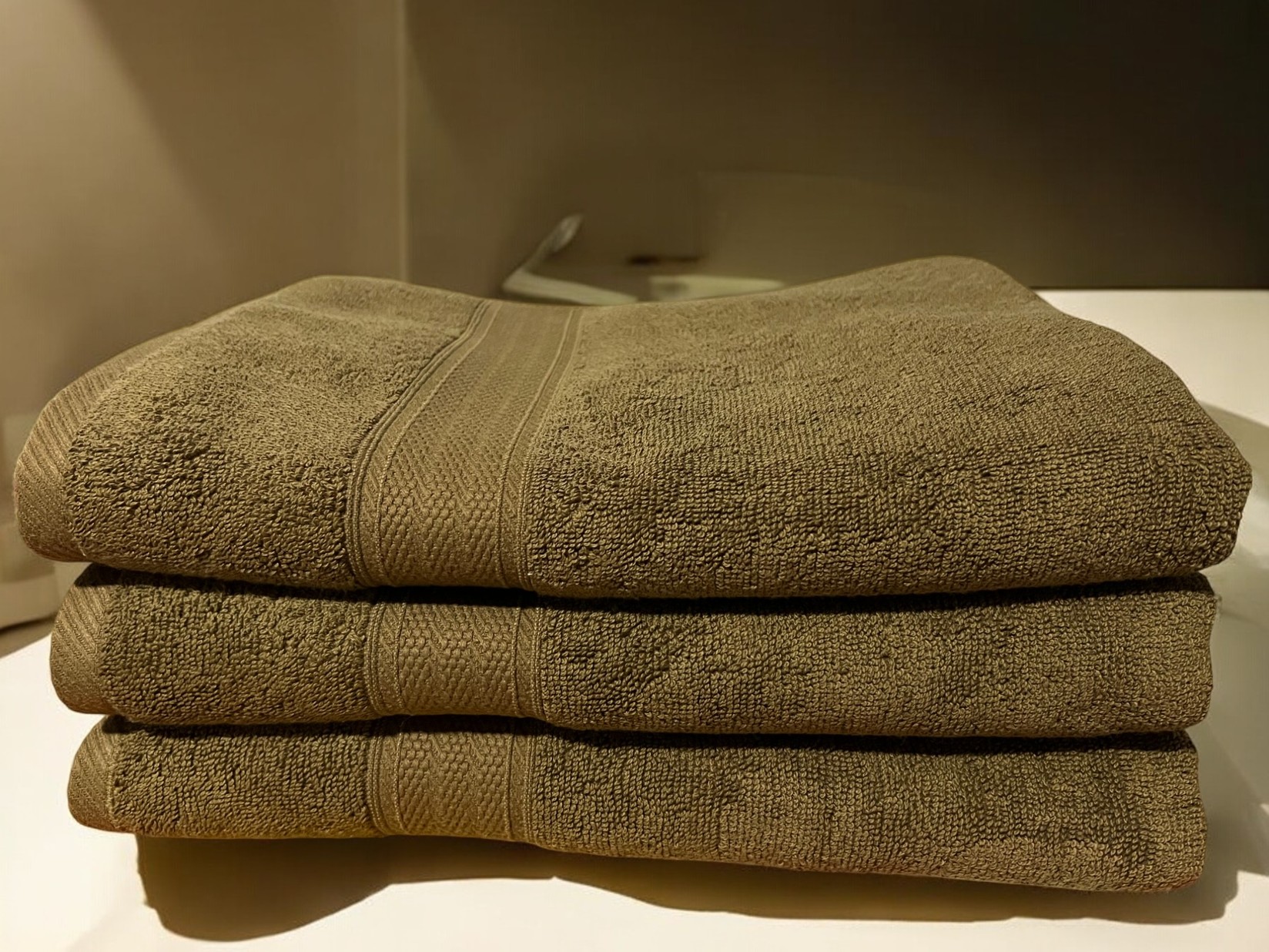 Peškir Atina D6 70x140cm, Kaki