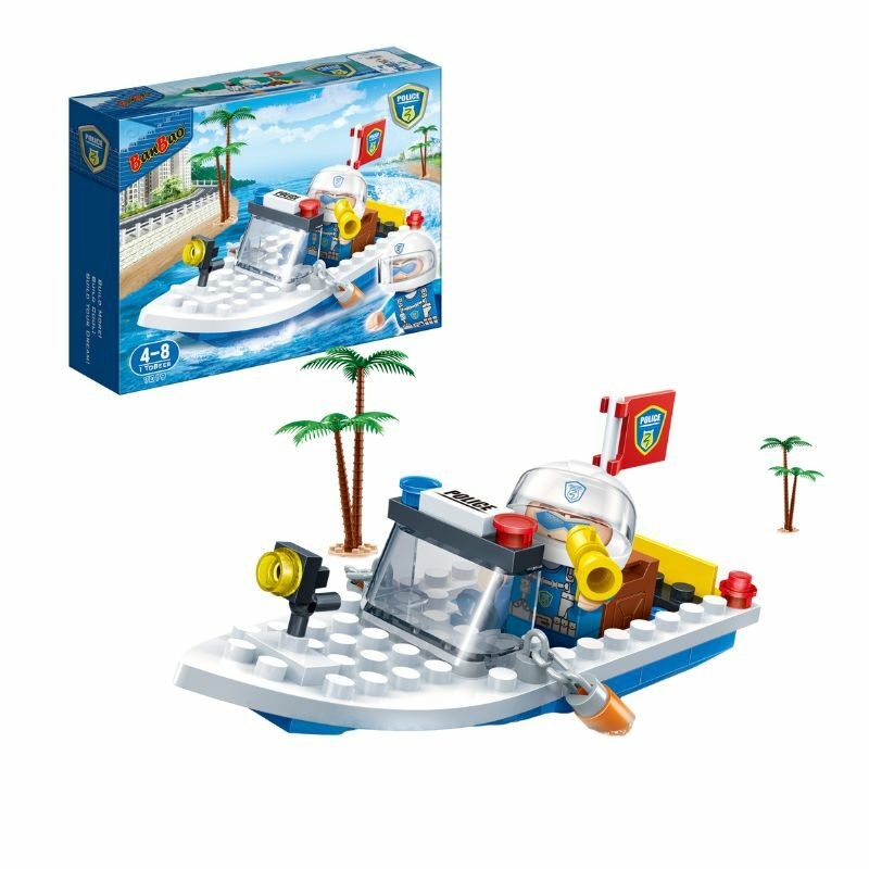 Ban Bao Igračka kocke Police Series, 58 delova