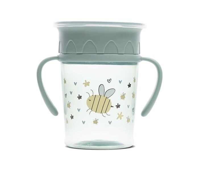 Lorelli Šolja za bebe sa ručkama My friend, 275ml, Zelena