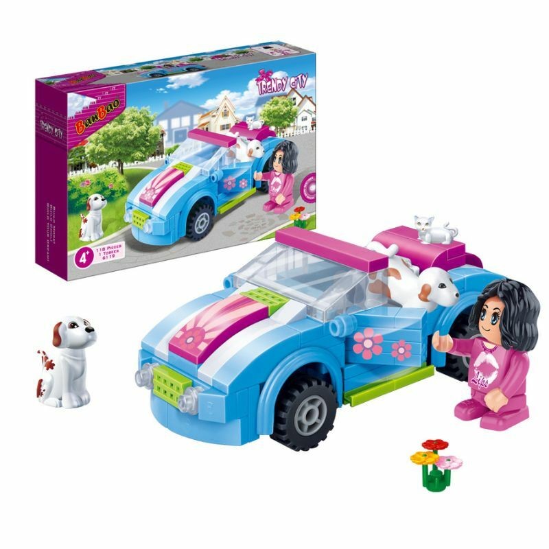 Ban Bao Igračka kockeTrendy City, 118 delova