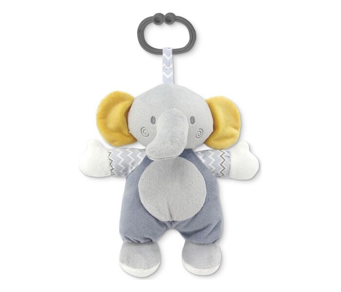 Lorelli Plišana igračka za bebe Elephant, Siva