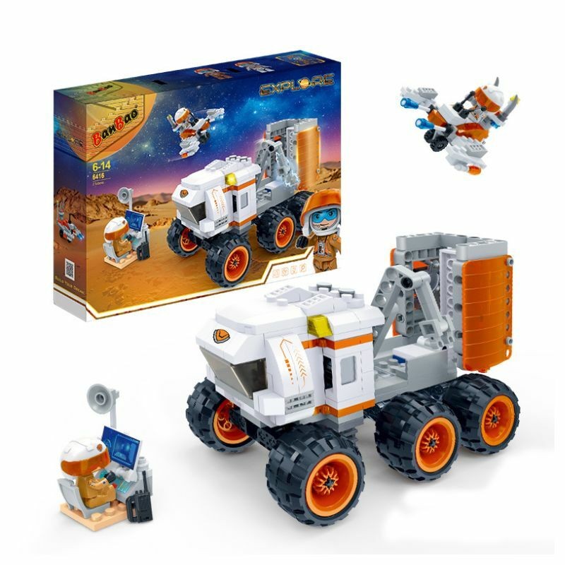 Ban Bao Igračka kocke Explore Rover, 350 delova