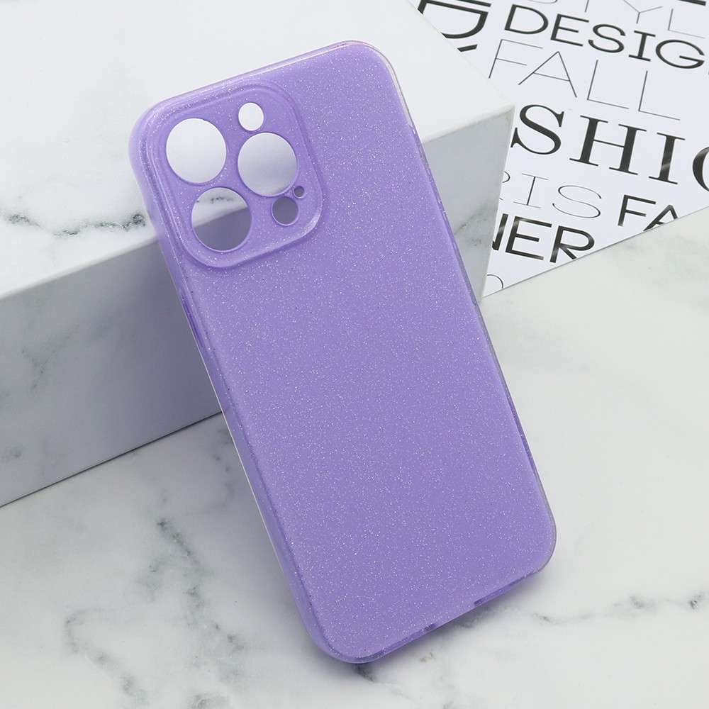 Maska za mobilni telefon iPhone 15 Pro Max GLOW SHINING, Ljubičasta