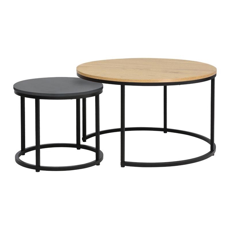 VIN NAMESTAJ Set klub sto, 2 kom, Bukva