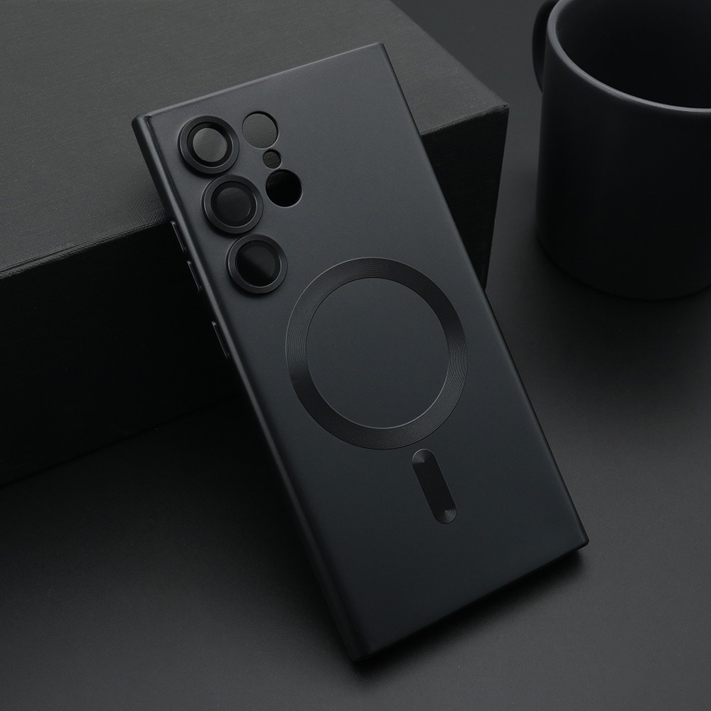 Maska za mobilni telefon Samsung Galaxy S24 Ultra 5G ELEGANT, Magsafe, Crna