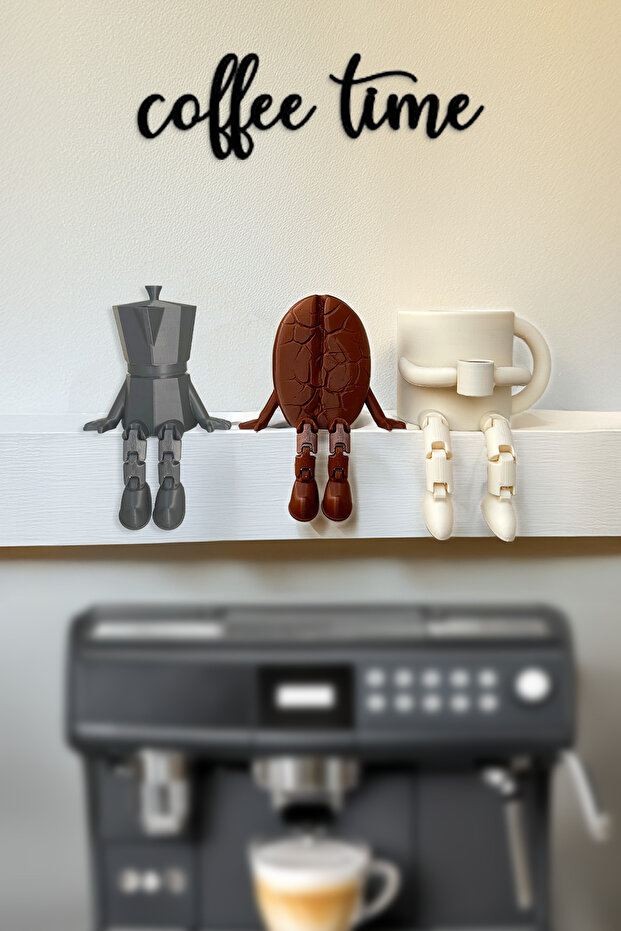 Aberto Design Set Kafić kutak, 3 komada, Šareni