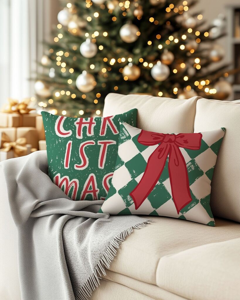 Aberto Design Set ukrasnih jastučnica PLW-NWYR26 - 17, 43x43 cm, 2 komada