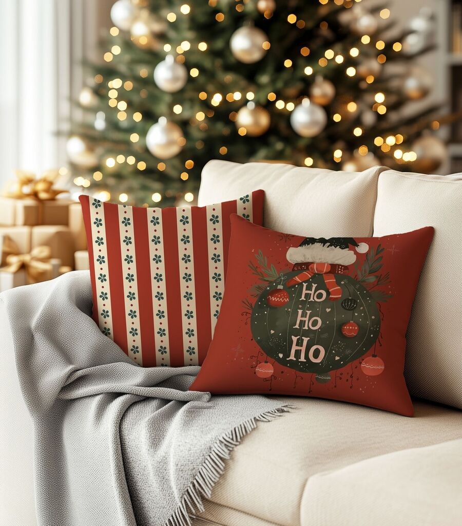 Aberto Design Set ukrasnih jastučnica PLW-NWYR26 - 1, 43x43 cm, 2 komada