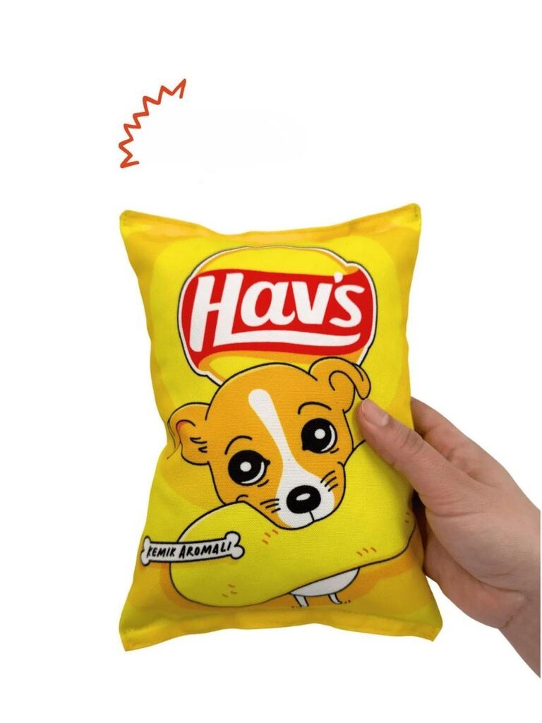 Paws & Whiskers Igračka za pse Havhav 1007, Žuta