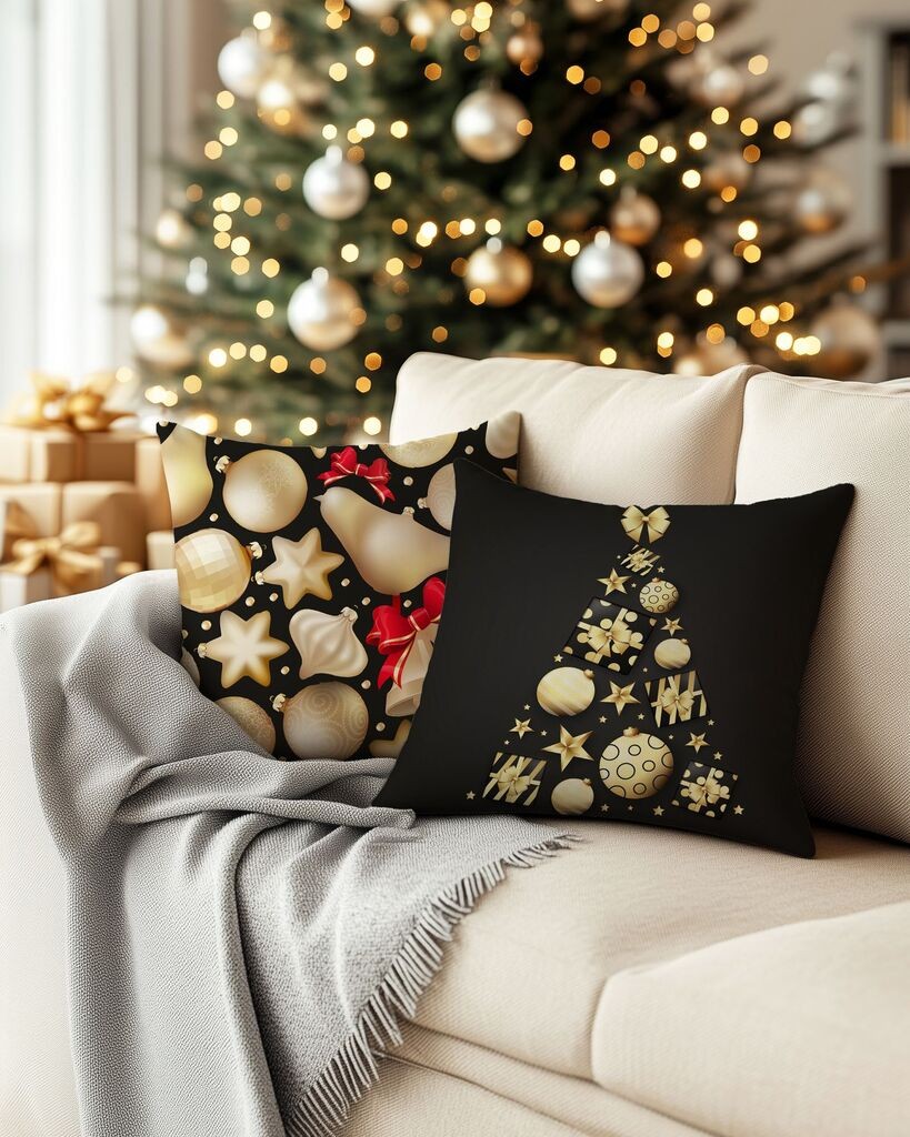 Aberto Design Set ukrasnih jastučnica PLW-NWYR26 - 6, 43x43 cm, 2 komada