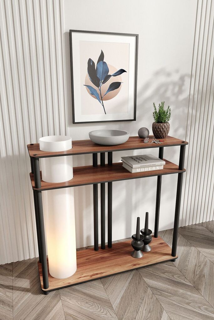 Opviq Podna lampa Garcia Dresser Lamp, 80 cm, Smeđa