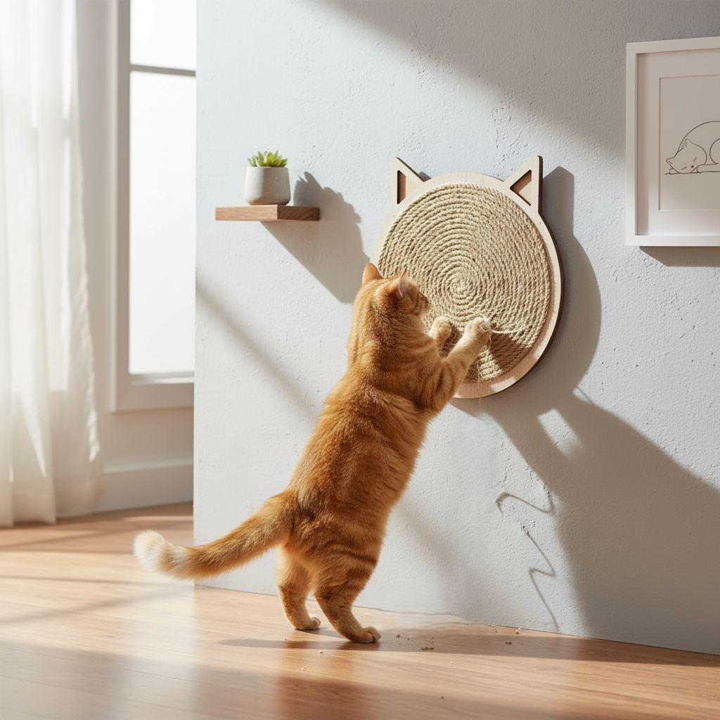 Paws & Whiskers Grebalica za mačke Mondle, Smeđa