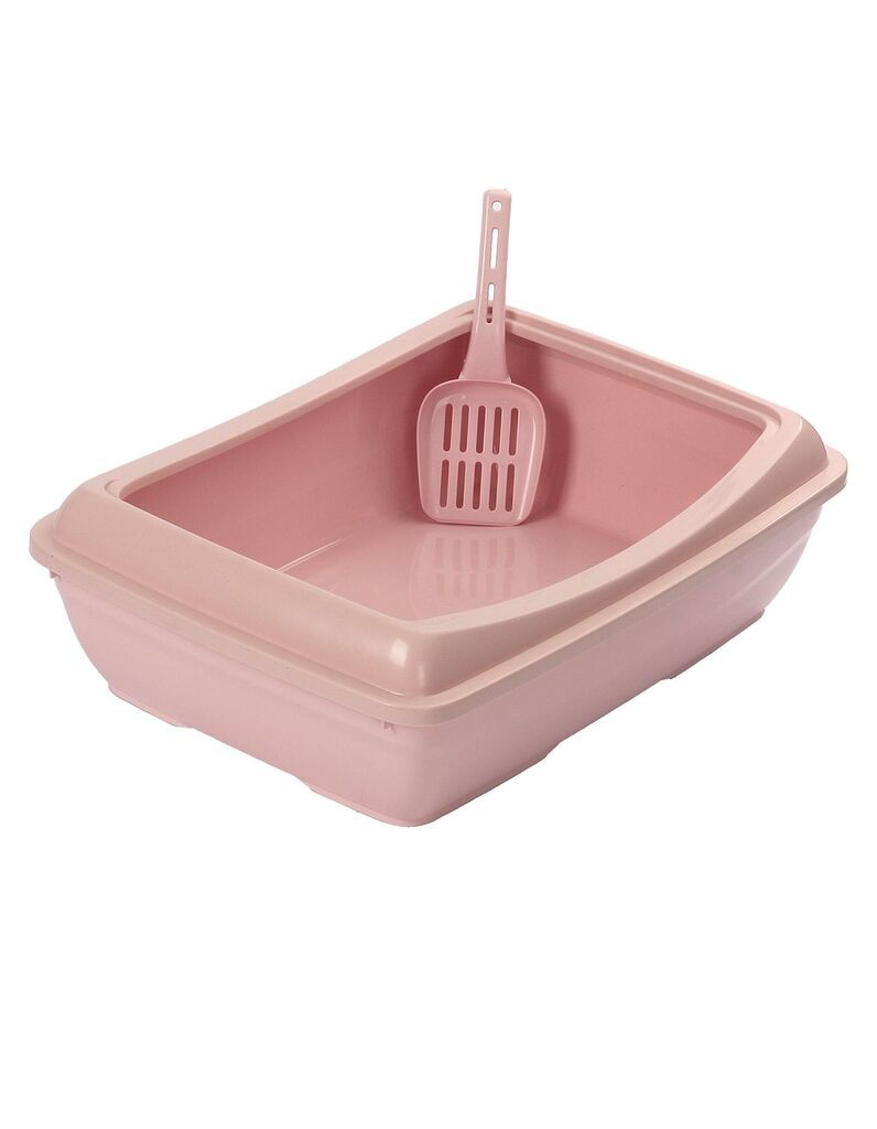 Paws & Whiskers Otvoreni toalet za mačke 5091-1, Roze