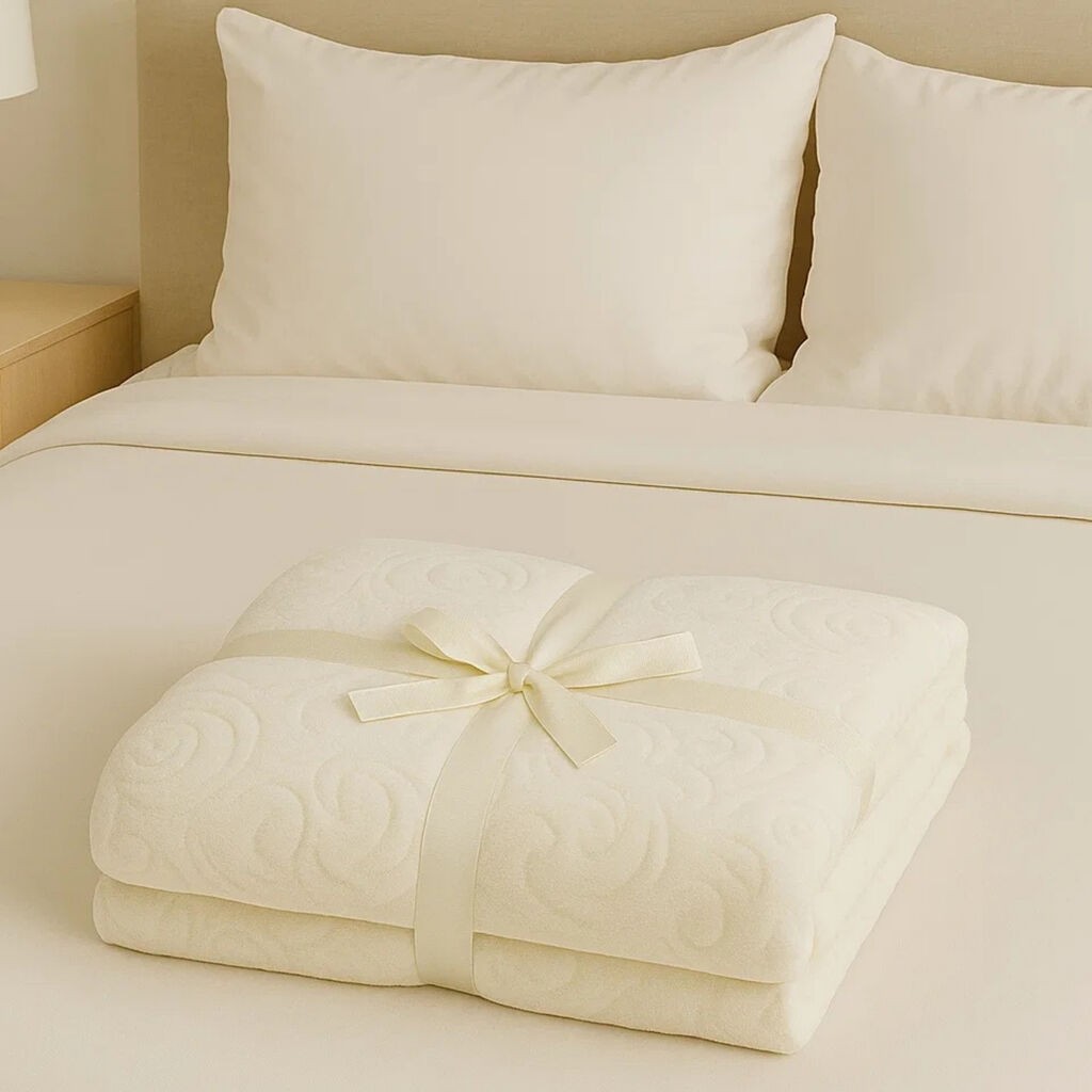 Prekrivač Cozy 200x220 cm, Slonovača