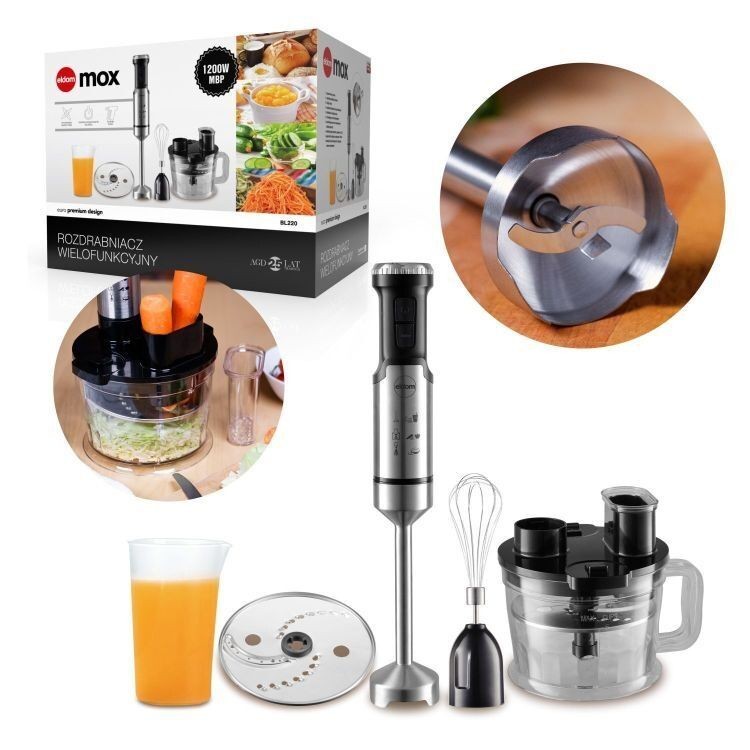 ModernHome Ručni blender Eldom BL220, 1200W, 12 brzina