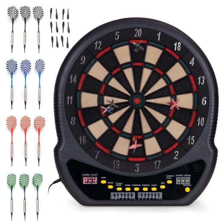 Multigarden Elektronski pikado sa LCD ekranom, 27 igara, 48cm