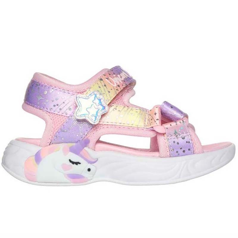 SKECHERS Sandale za devojčice Unicorn Dreams, Roze