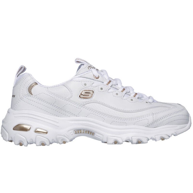 SKECHERS Ženske patike D'Lites - Biggest Fan, Bele