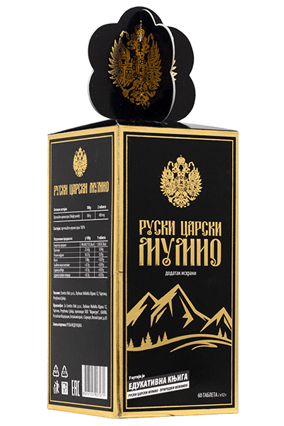 ESENTICO BOKI Ruski Carski Mumio, 60 tableta