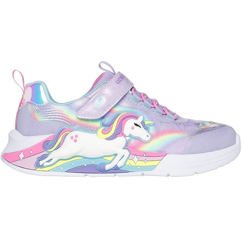 SKECHERS Patike za devojčice Unicorn Chaser, Ljubičaste