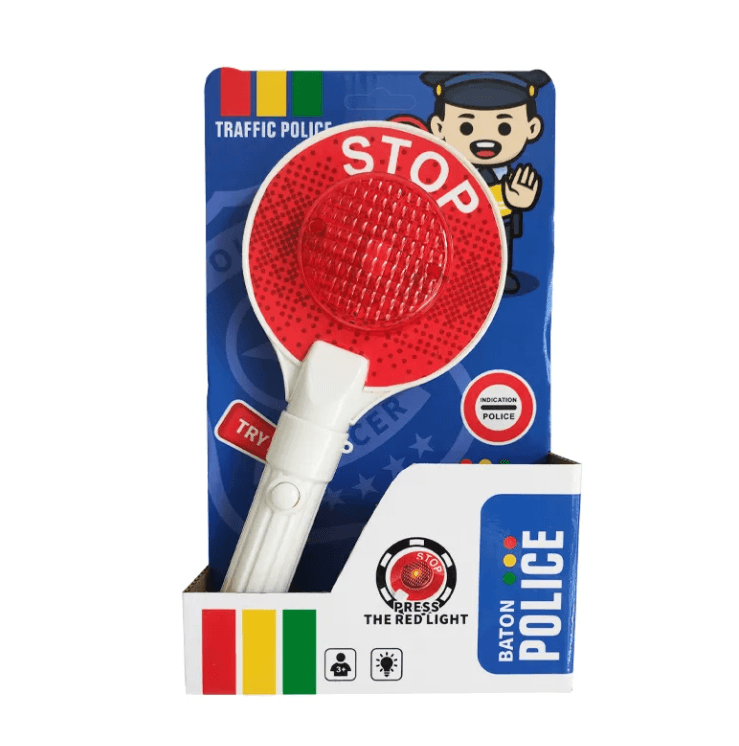 SPINO Igračka Policijska palica Stop, Svetleća