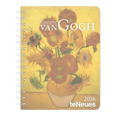 Neumann Verlage Datumirana agenda 2026 Vincent Van Gogh, Wiro, 17x22 cm
