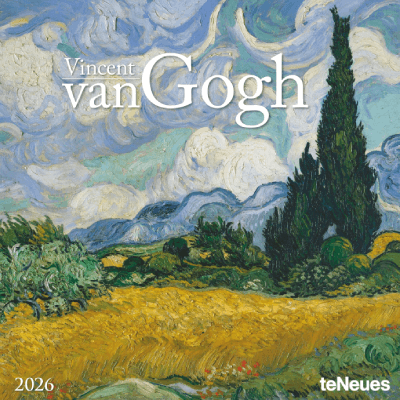 Neumann Verlage Zidni kalendar 2026 Vincent Van Gogh, 30x30 cm