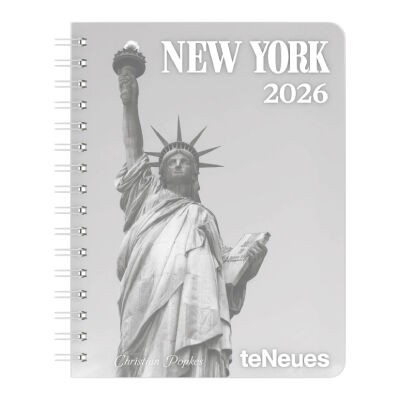 Neumann Verlage Datumirana agenda 2026 New York, Wiro, 17x22 cm