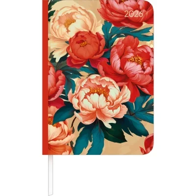 Neumann Verlage Datumirana agenda 2026 Lady Journal, Roses, 11x15 cm