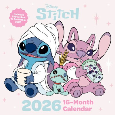 Pyramid International Zidni kalendar 2026 Disney, Lilo and Stitch