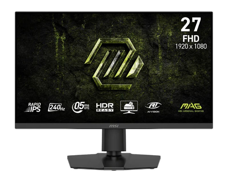MSI Gaming monitor MAG 272PF X24, 27" FHD (1920x1080), Rapid IPS, 240Hz