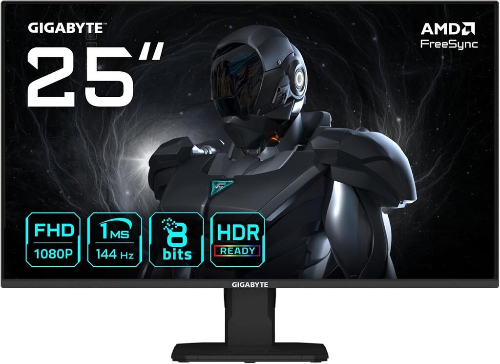 Gigabyte Gaming monitor GS25F14, 25" FHD (1920x1080), SS IPS, 144Hz