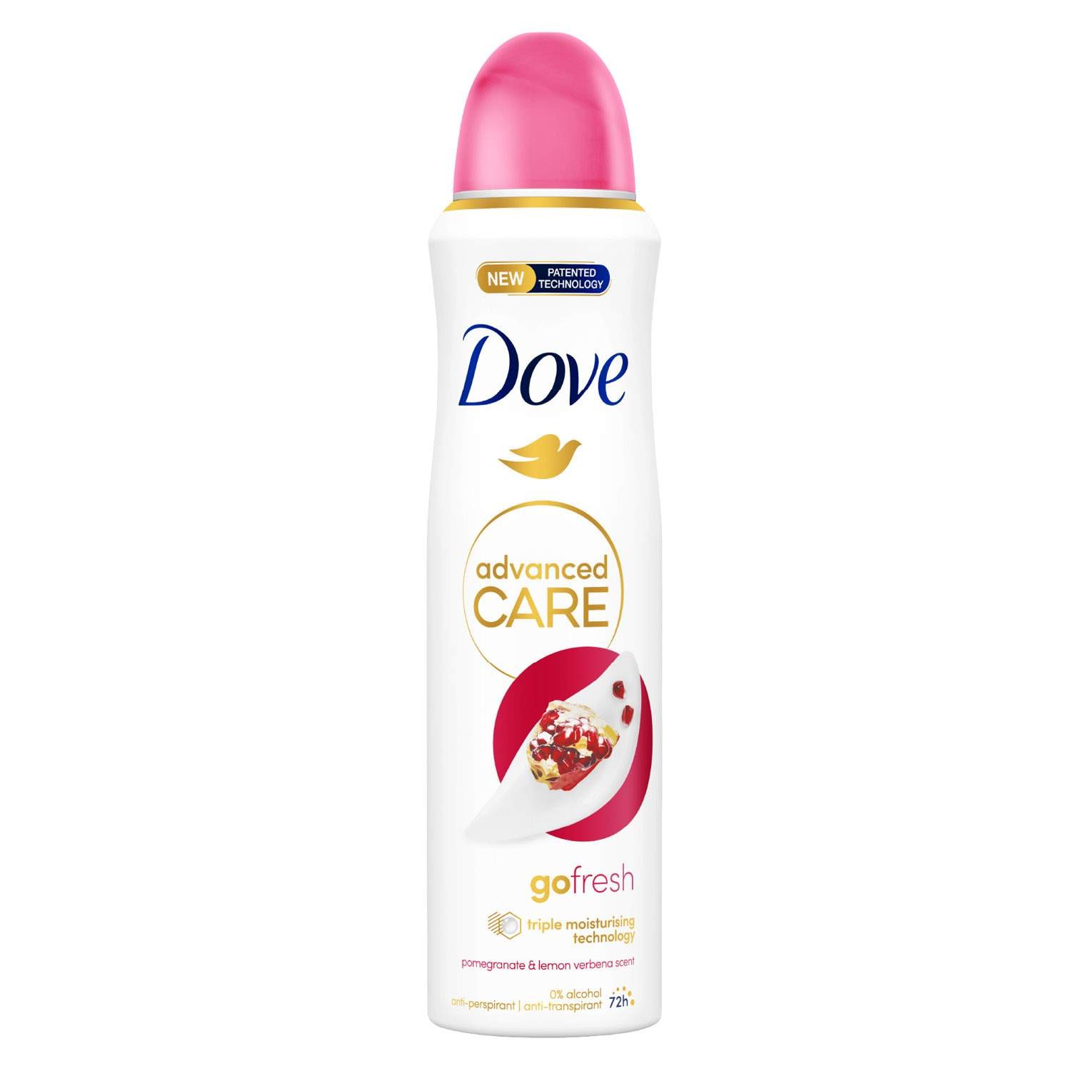 Dove Ženski dezodorans Pomegranate&Lemon, 150ml