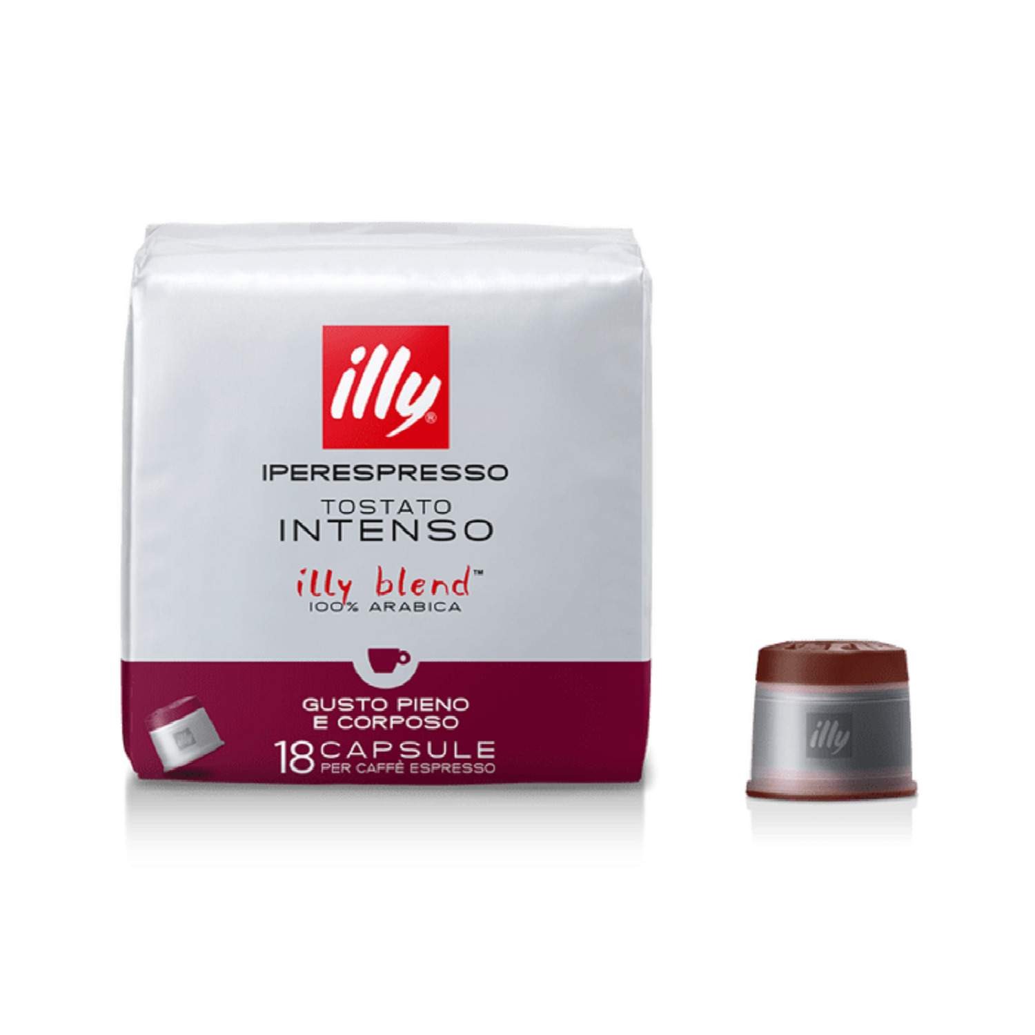 Illy Kapsule za kafu Intenso Ipso Home,18 komada
