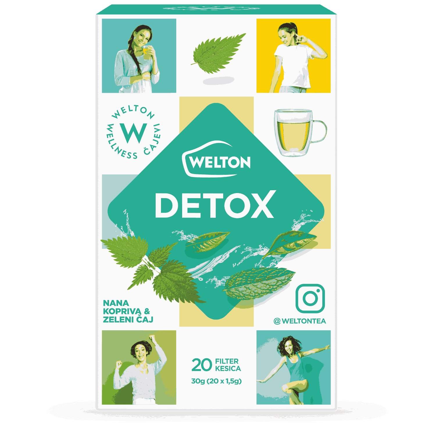 Welton Čaj Detox, 24g