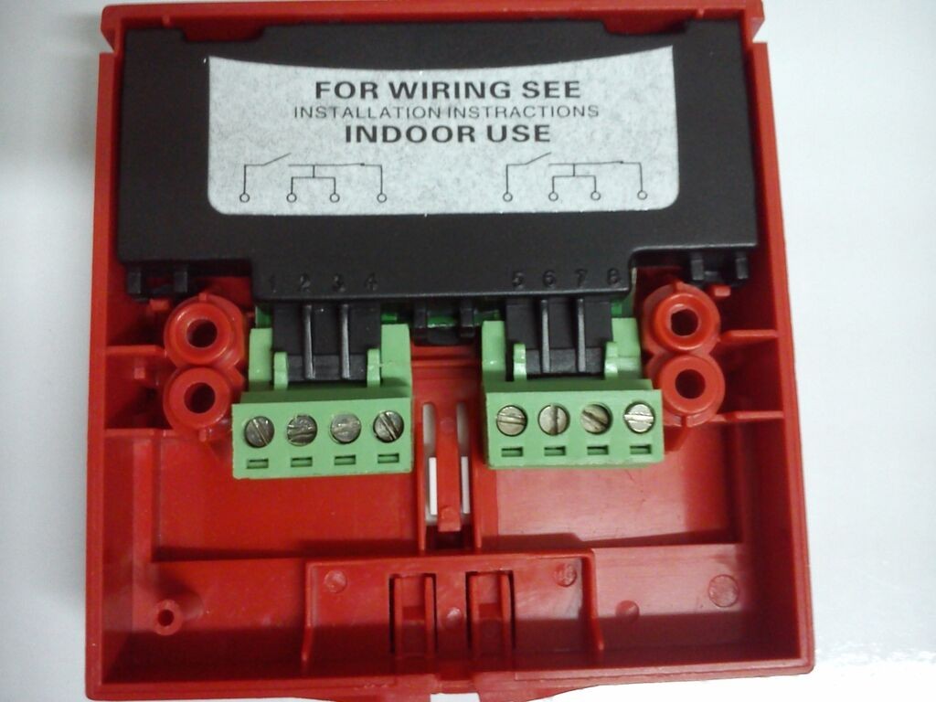 Ručni požarni javljač sa ključem, Crveni