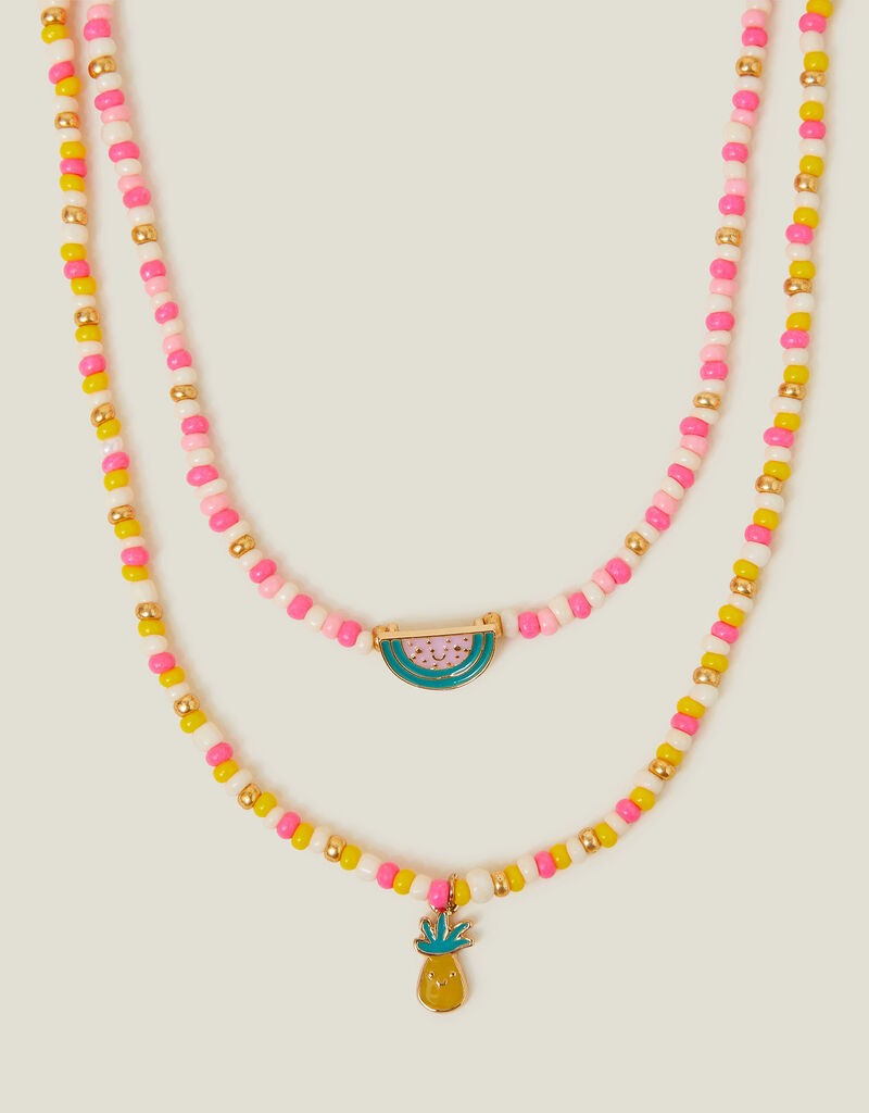Monsoon Ogrlica Layered Necklace, Šarena