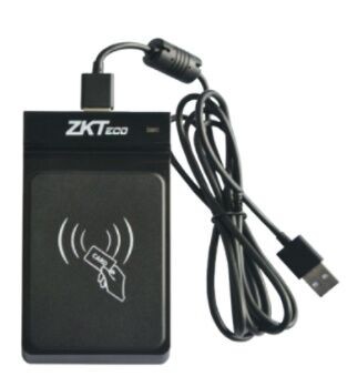 ZKTeco USB čitač EM kartica CR20E, 125 kHz, Crni