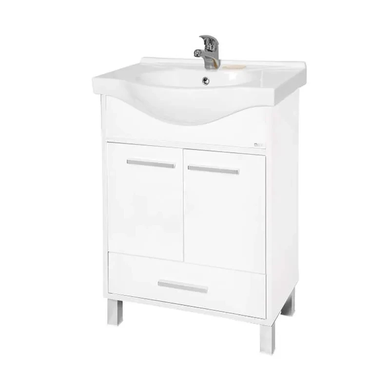 Ceramica Lux Ormarić za kupatilo Atina Bianco, Donji deo 55, Standard