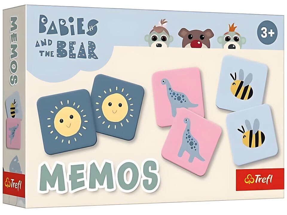 Trefl Igra memorije Bear