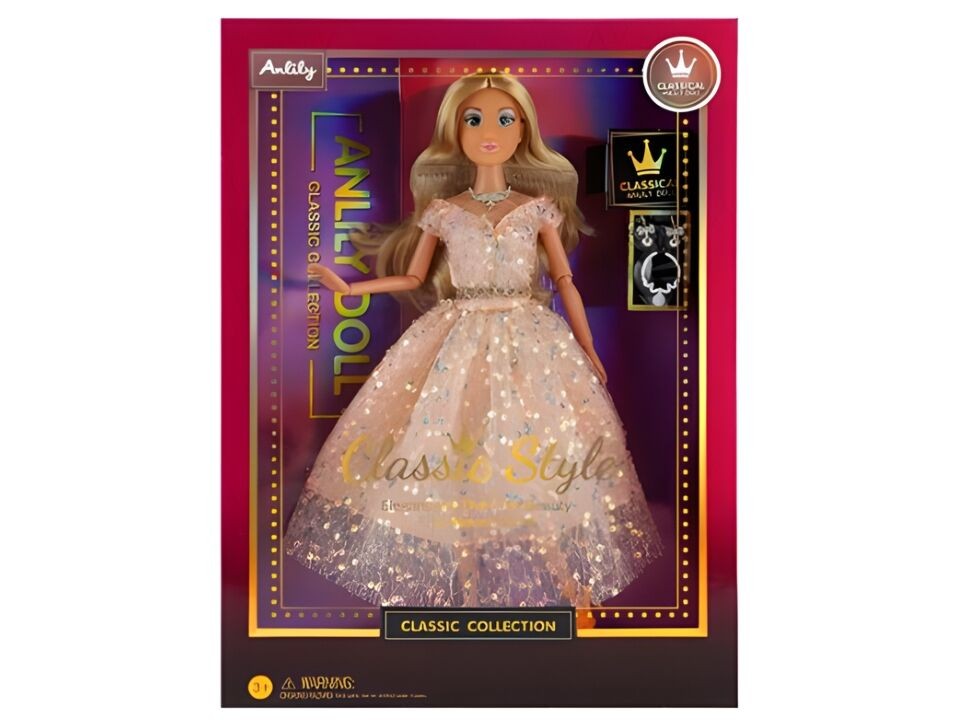 Lutka Anlily u modnoj haljini