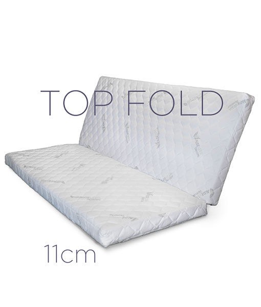 Latex Dušek Top Fold Organic Cotton 160x200cm, Beli