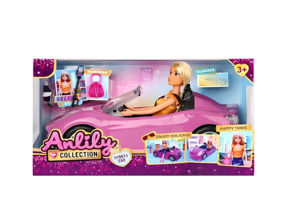 Lutka Anlily u automobilu