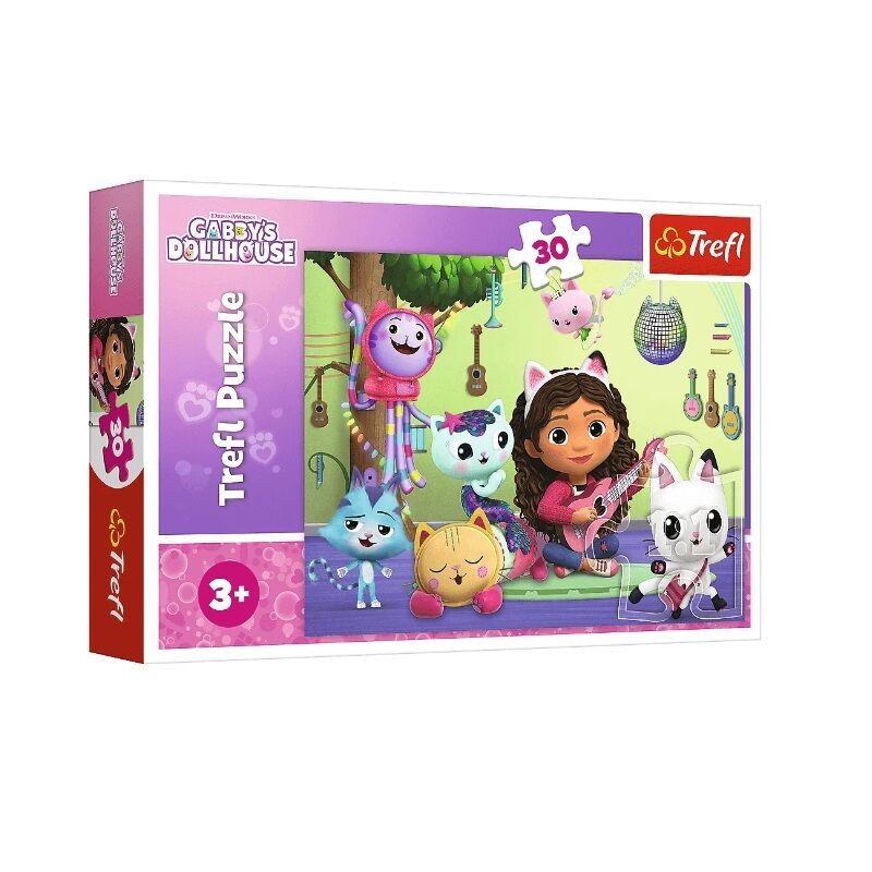 Trefl Slagalica Gabby's Dollhouse, 30 delova