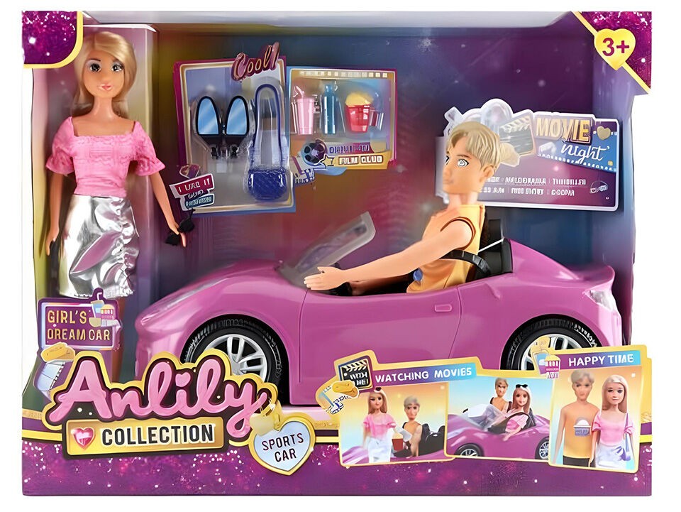 Lutka Anlily u automobilu