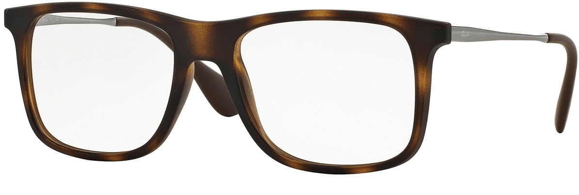 Ray-Ban Okvir za naočare 0RX7054 5365 53, Muški, Braon