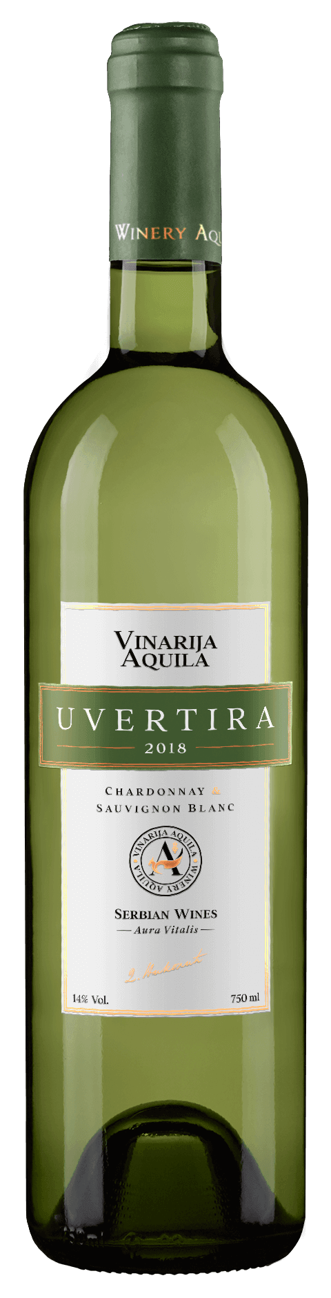 Aquila Belo vino Uvertira Chardonnay Sauvignon Blanc, 0,75l
