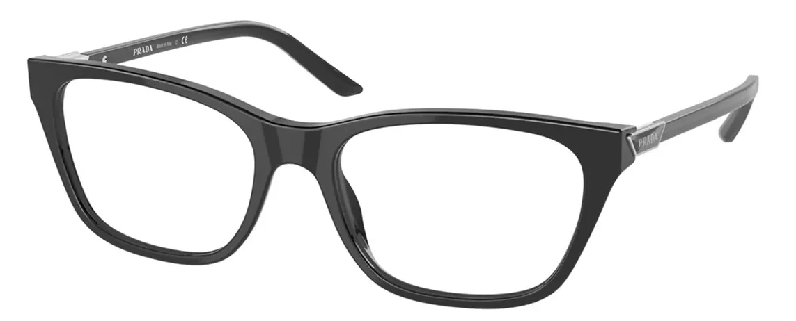 PRADA Okvir za naočare 0PR 05YVF 1AB1O1 54, Ženski, Crni